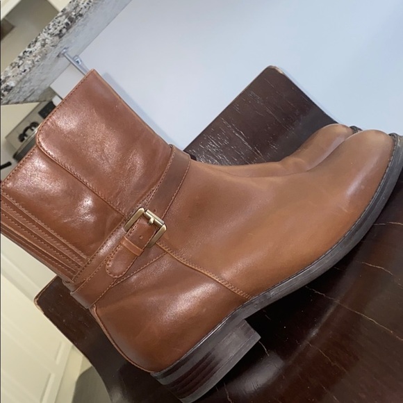 Blondo Volly Waterproof Brown Leather Ankle boots Sz 6 - Picture 13 of 16